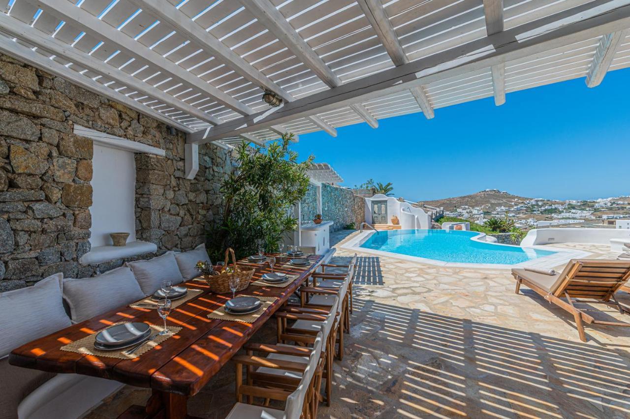 9 Muses Villas Mykonos Ornos  Exterior foto