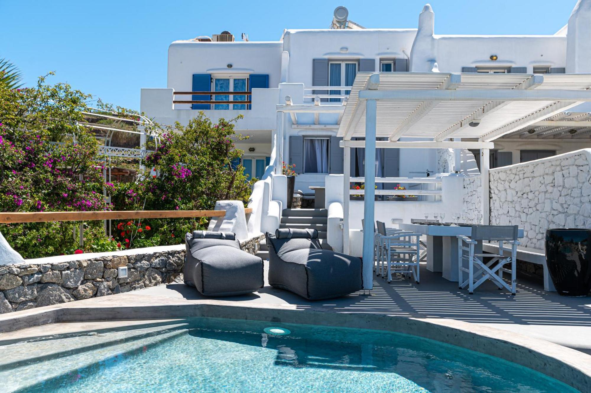 9 Muses Villas Mykonos Ornos  Cameră foto