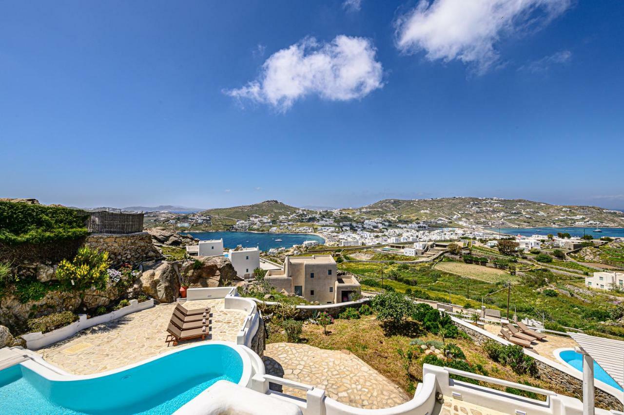9 Muses Villas Mykonos Ornos  Exterior foto